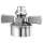 H562 Dorval Single Cross Handle Kit, Chrome