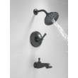 T14456-BLLHP Dorval Monitor 14 Series Shower Trim Less Handle, Matte Black