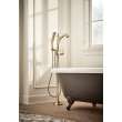 H566CZ Dorval Handle 1L Volume FM Tub Filler 14S, Champagne Bronze