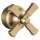 H567CZ Dorval Handle 1C Volume FM Tub Filler 14S, Champagne Bronze