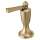 H568CZ Dorval Handle 1L-Roman Tub and WM Tub Filler, Champagne Bronze