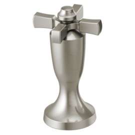 H570SS Dorval Handle 1C-Roman Tub and WM Tub Filler, Stainless