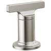 H590SS-PR Tetra Roman Tub Handles T Lever, Lumicoat Stainless