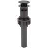 RP100137BL Broadmoor Plastic Push Pop Up, Matte Black