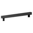 RP100815BL Universal Showering Components Angular Overhead Shower Arm, Matte Black