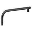 RP100816BL Universal Showering Components Round Overhead Shower Arm, Matte Black