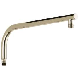 RP100816PNPR Universal Showering Components Round Overhead Shower Arm, Lumicoat Polished Nickel