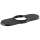 RP100844BL Broderick Escutcheon and Gasket, Matte Black