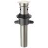 RP101630PN Other Metal Push Pop with Overflow, Polished Nickel