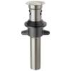 RP101630SS Other Metal Push Pop with Overflow, Stainless