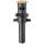 RP101631CZ Other Plastic Push Pop with Overflow, Champagne Bronze