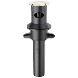 RP101631PN Other Plastic Push Pop with Overflow, Polished Nickel