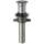 RP101632BL Other Metal Push Pop without Overflow, Matte Black