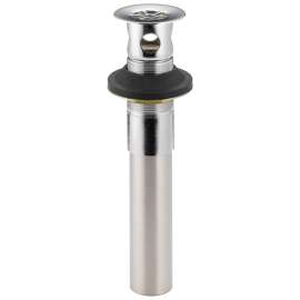 RP6346BL Other Grid Strainer with Overflow Vessel Bathroom, Matte Black