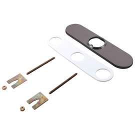 RP64070KS Trinsic Optional 10 1and 2-in Escutcheon , Black Stainless