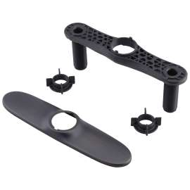 RP70714RB Essa Escutcheon with Baseplate and Nuts, Venetian Bronze