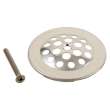 RP7430PN Other Dome Strainer w Screw, Polished Nickel