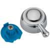 RP84922 Cassidy Temperature Knob and Cover T17T Integrated Diverter, Chrome