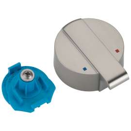 RP84980SS Ara Temperature Knob and Cover T17T Integrated Diverter, Stainless