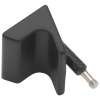 RP91923BL Pivotal Finial Roman Tub, Matte Black
