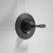 T14032-BL Woodhurst Valve Only Trim, Matte Black