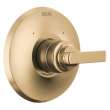 T14089-CZ-PR Tetra 14 Series Valve Only Trim, Lumicoat Champagne Bronze