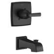 T14164-BL Ashlyn Monitor 14 Series Tub Trim Only, Matte Black