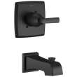 T14164-BL Ashlyn Monitor 14 Series Tub Trim Only, Matte Black