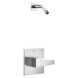 T14243-PR-LHD Trillian 14 Series Shower Only LHD, Lumicoat Chrome