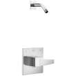 T14243-PR-LHD Trillian 14 Series Shower Only LHD, Lumicoat Chrome
