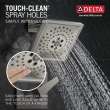 T14243-SS-PR Trillian 14 Series H2Okinetic Shower Only Trim, Lumicoat Stainless