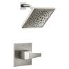 T14243-SS-PR Trillian 14 Series H2Okinetic Shower Only Trim, Lumicoat Stainless