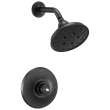 T14256-BLLHP Dorval Monitor 14 Series Shower Trim Less Handle, Matte Black