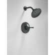 T14256-BLLHP Dorval Monitor 14 Series Shower Trim Less Handle, Matte Black