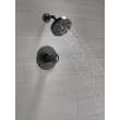 T14258-BL Trinsic H2O Shower Trim 1L, Matte Black