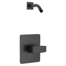 T14267-BLLHD-PP Modern Monitor 14 Series Shower Trim Less Head, Matte Black