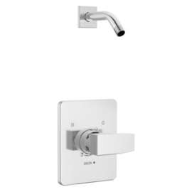 T14267-LHD-PP Modern Monitor 14 Series Shower Trim Less Head