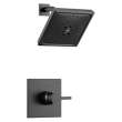 T14274-BL Zura Monitor 14 Series H2Okinetic Shower Trim, Matte Black