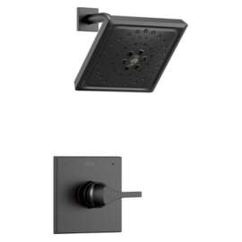 T14274-BL Zura Monitor 14 Series H2Okinetic Shower Trim, Matte Black