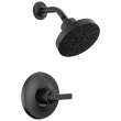 T14289-BL Tetra 14 Series Shower Trim, Matte Black
