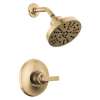T14289-CZ-PR Tetra 14 Series Shower Trim, Lumicoat Champagne Bronze