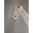 T14289-CZ-PR Tetra 14 Series Shower Trim, Lumicoat Champagne Bronze