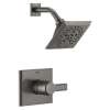 T14299-KS-PR Pivotal Monitor 14 Series H2Okinetic Shower Trim, Lumicoat Black Stainless