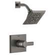 T14299-KS-PR Pivotal Monitor 14 Series H2Okinetic Shower Trim, Lumicoat Black Stainless