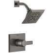 T14299-KS-PR Pivotal Monitor 14 Series H2Okinetic Shower Trim, Lumicoat Black Stainless