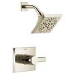 T14299-PN-PR Pivotal Monitor 14 Series H2Okinetic Shower Trim, Lumicoat Polished Nickel