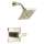 T14299-PN-PR Pivotal Monitor 14 Series H2Okinetic Shower Trim, Lumicoat Polished Nickel