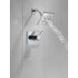 T14299-PR Pivotal Monitor 14 Series H2Okinetic Shower Trim, Lumicoat Chrome
