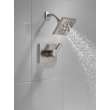 T14299-SS-PR Pivotal Monitor 14 Series H2Okinetic Shower Trim, Lumicoat Stainless