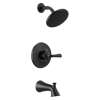 T14433-BL Kayra Monitor 14 Series Tub & Shower Trim, Matte Black